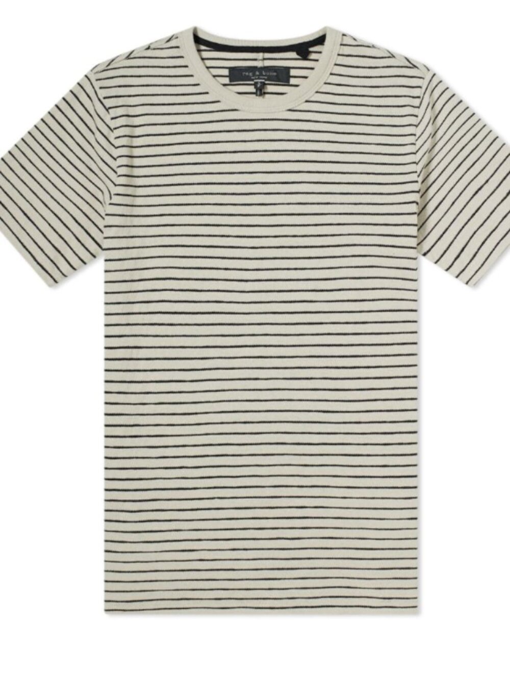 rag & bone Railroad Striped Tee | Men's Large